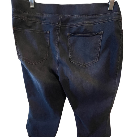 Stretch Denim Leggings By Sound Style New York/LA -Lucy Pull On Leggings- XL - Picture 4 of 8